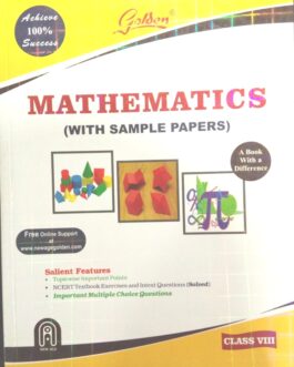 Golden MATHEMATICS  (WITH SAMPLE PAPERS) CLASS – VIII