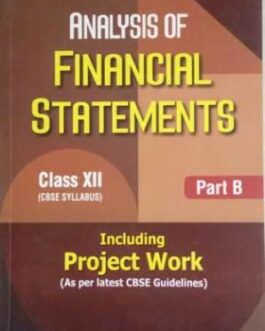 Analysis of financial Statements D.K. Goel Rajesh Goel (part B)-12 (2021-22)