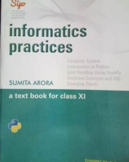 11  informatics practices – (Sumita Arora )- (2021-22)